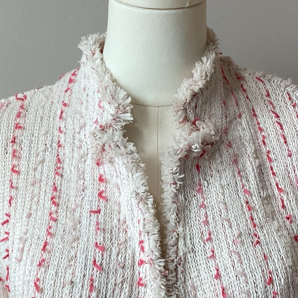 NIC + ZOE Spring Fringe Tweed Jacket - PM - Picture 9 of 14